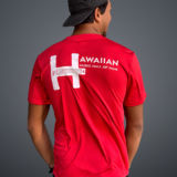 Royal Red T-Shirt with Logo in White